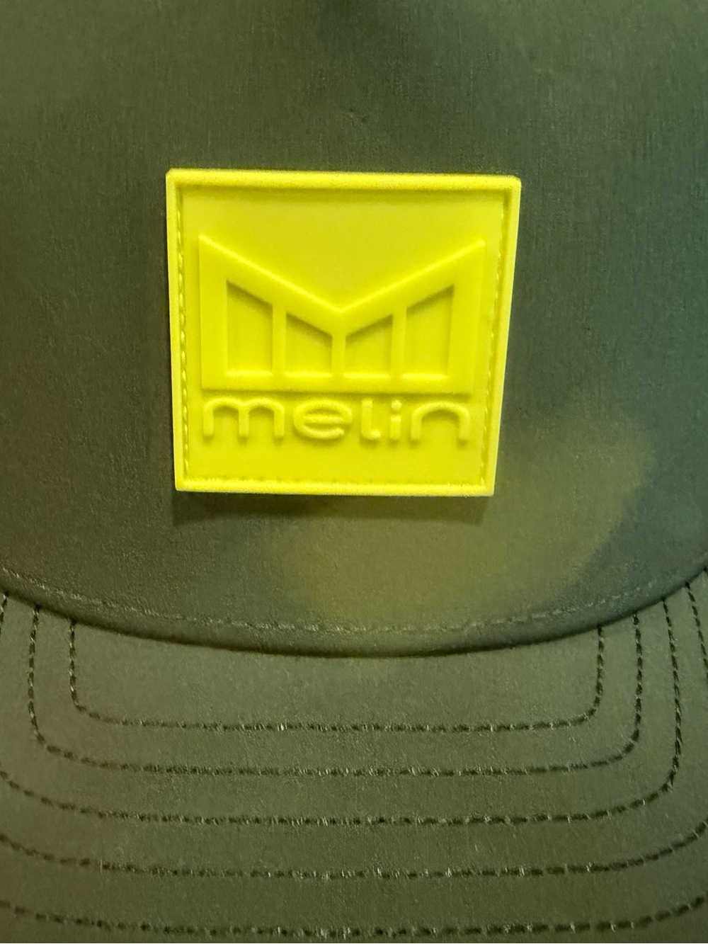 Melin hat melin hydro odyssey hat small green yellow brand new - Picture 2 of 10